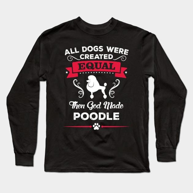 Poodle Long Sleeve T-Shirt by Republic Inc